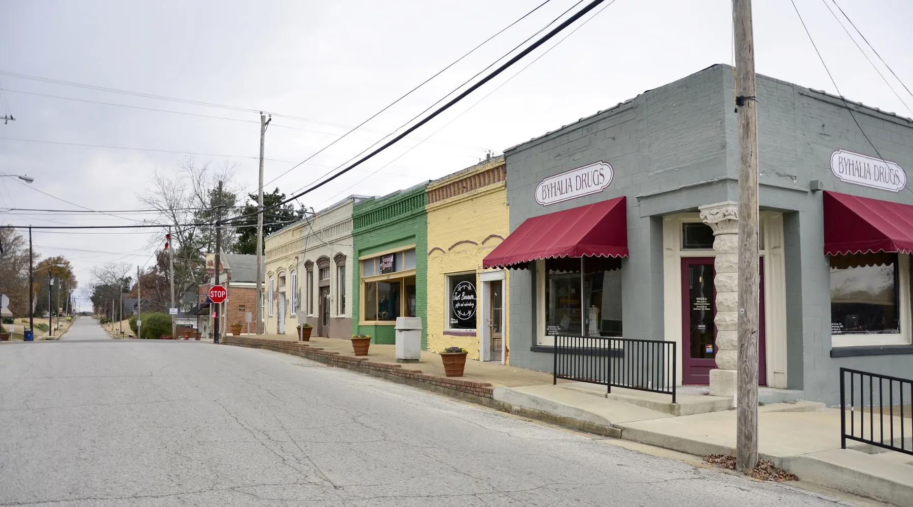 Byhalia Mississippi downtown