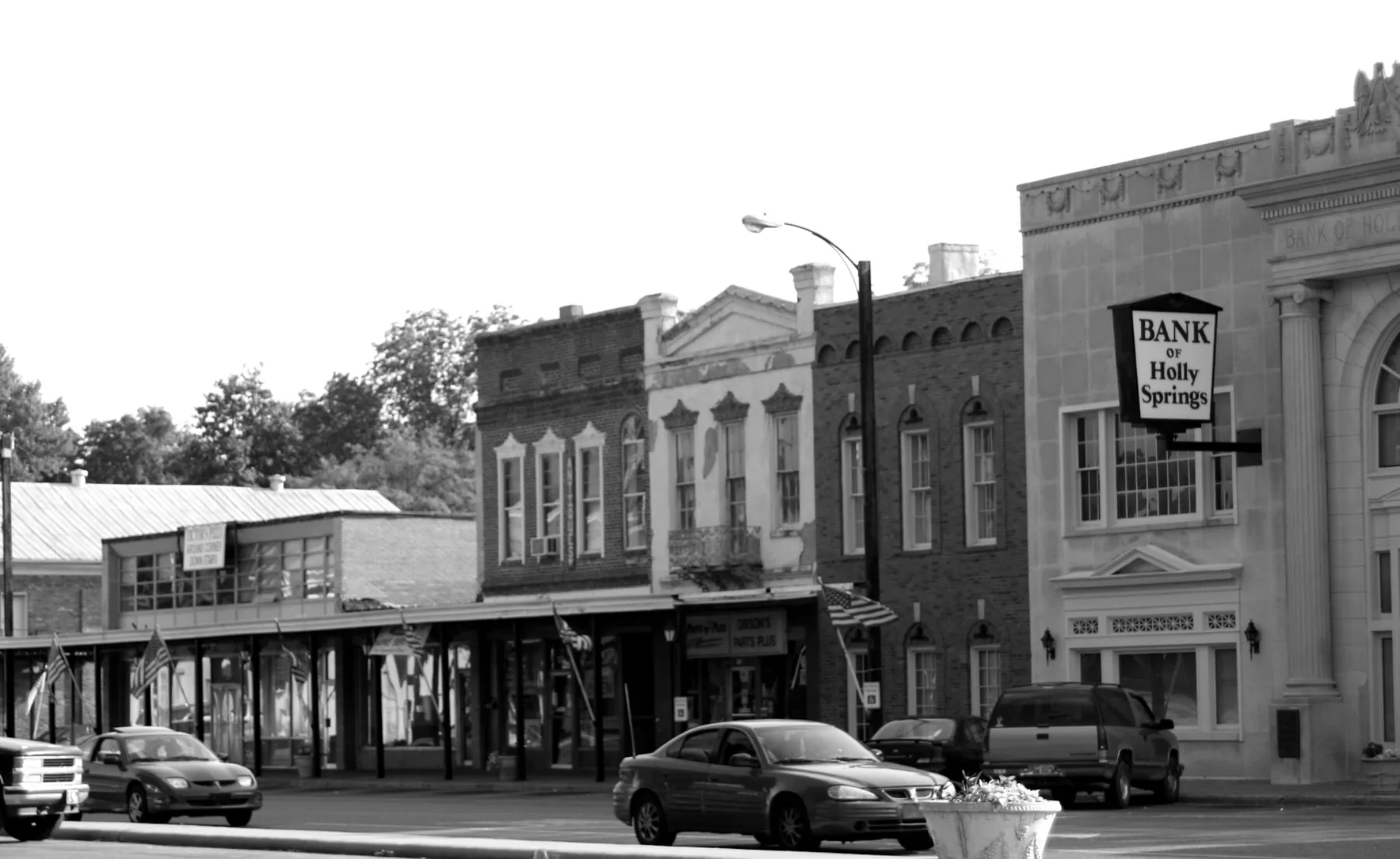 Holly Springs Mississippi historic downtown