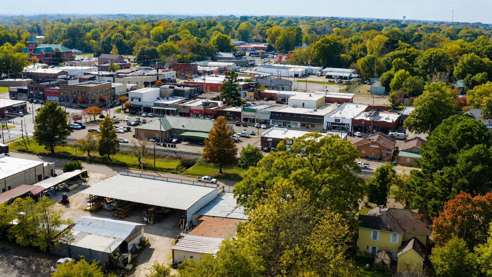 Senatobia Mississippi downtown