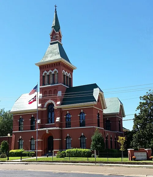 Tate County Mississippi courthouse