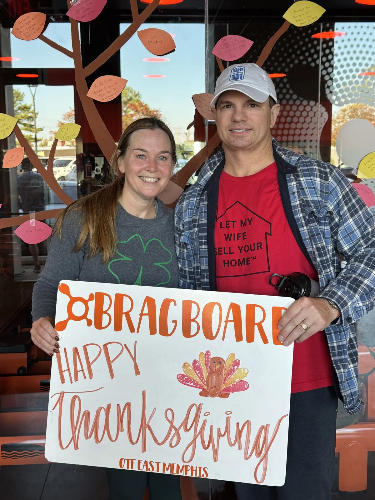 Jessica and Traynor supporting the Memphis community
