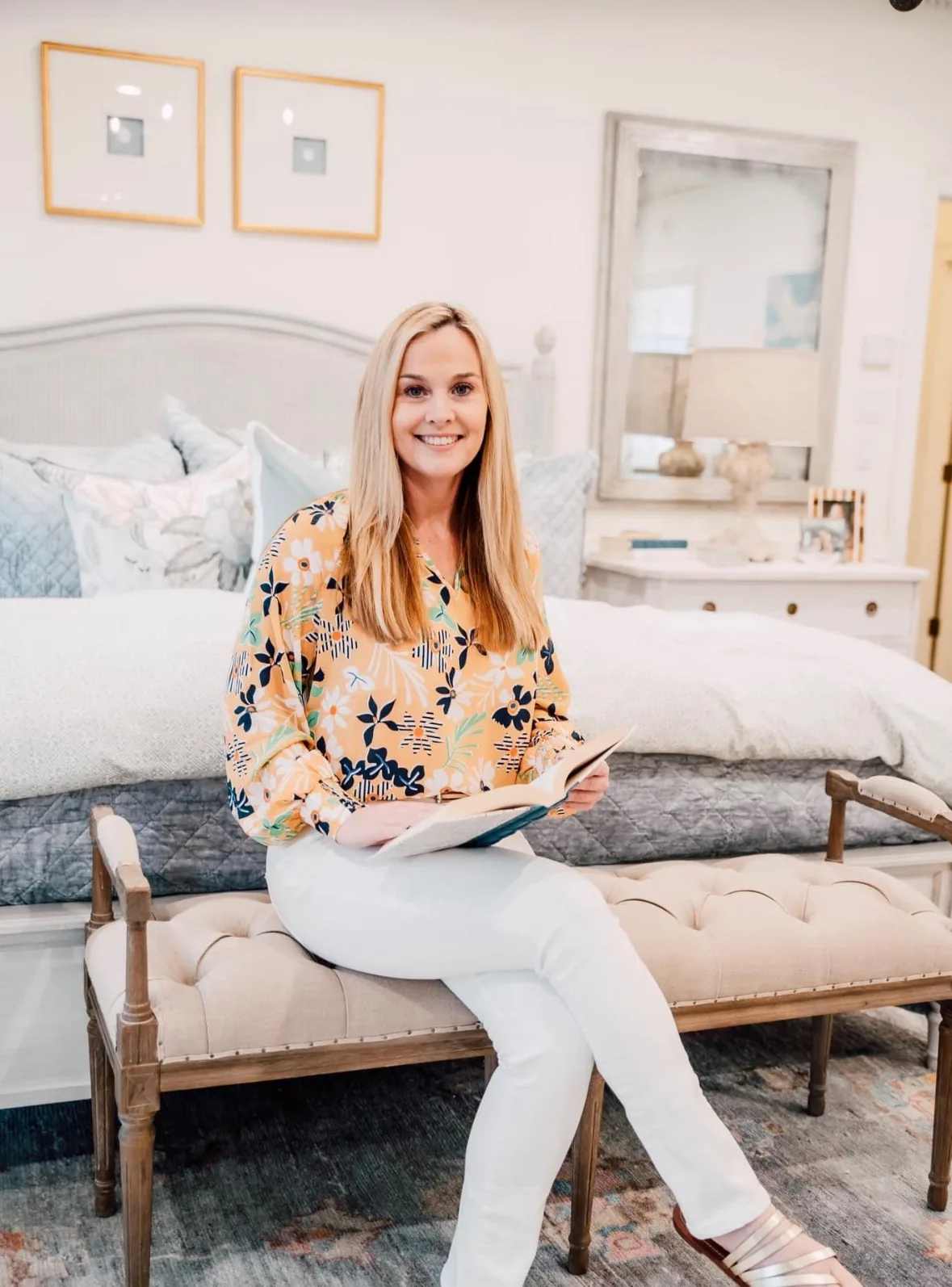 Jessica Brown REALTOR in a luxury home